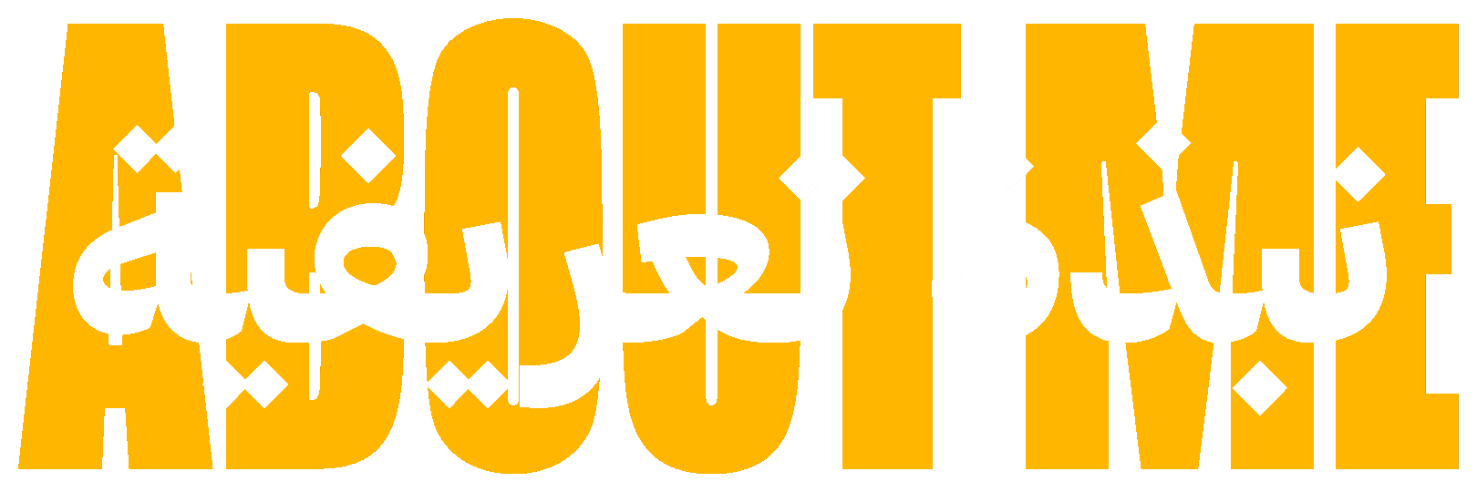 About Me / نبذة تعريفية